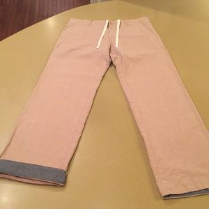 Men’s Banana Republic linen/cotton pants
